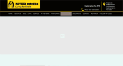 Desktop Screenshot of motherconcern.org